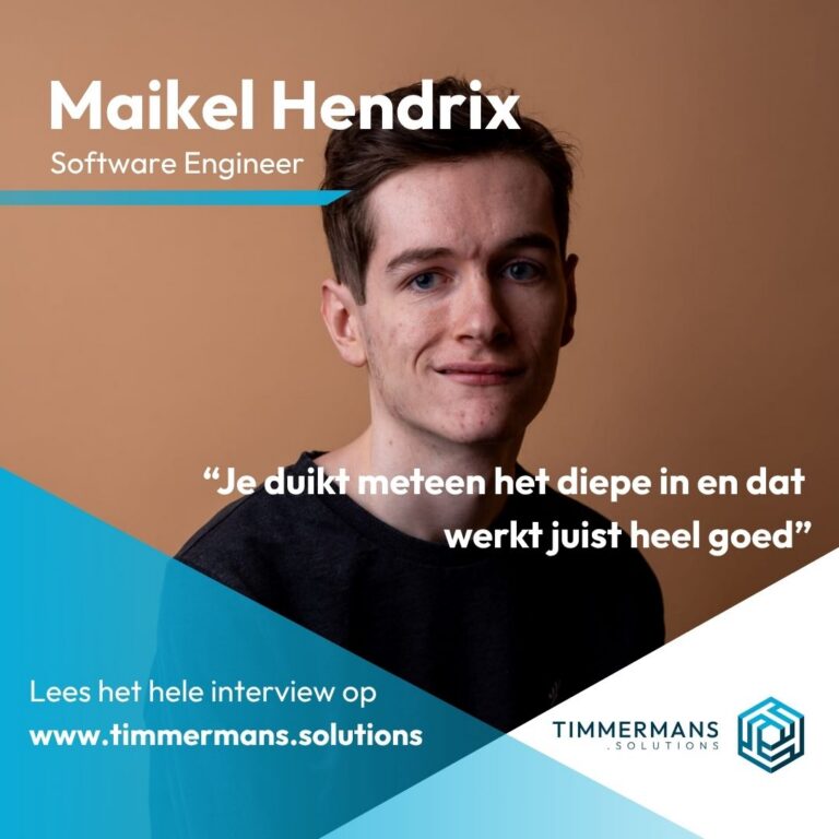 “Je duikt meteen het diepe in en dat werkt juist goed.”